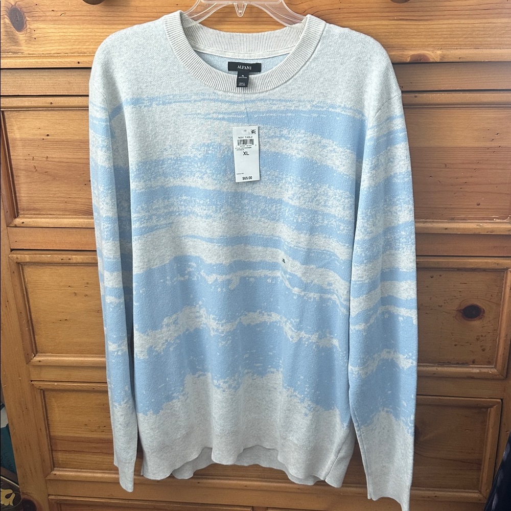 Alfani Men’s sweater “CLOUD” XL NWT